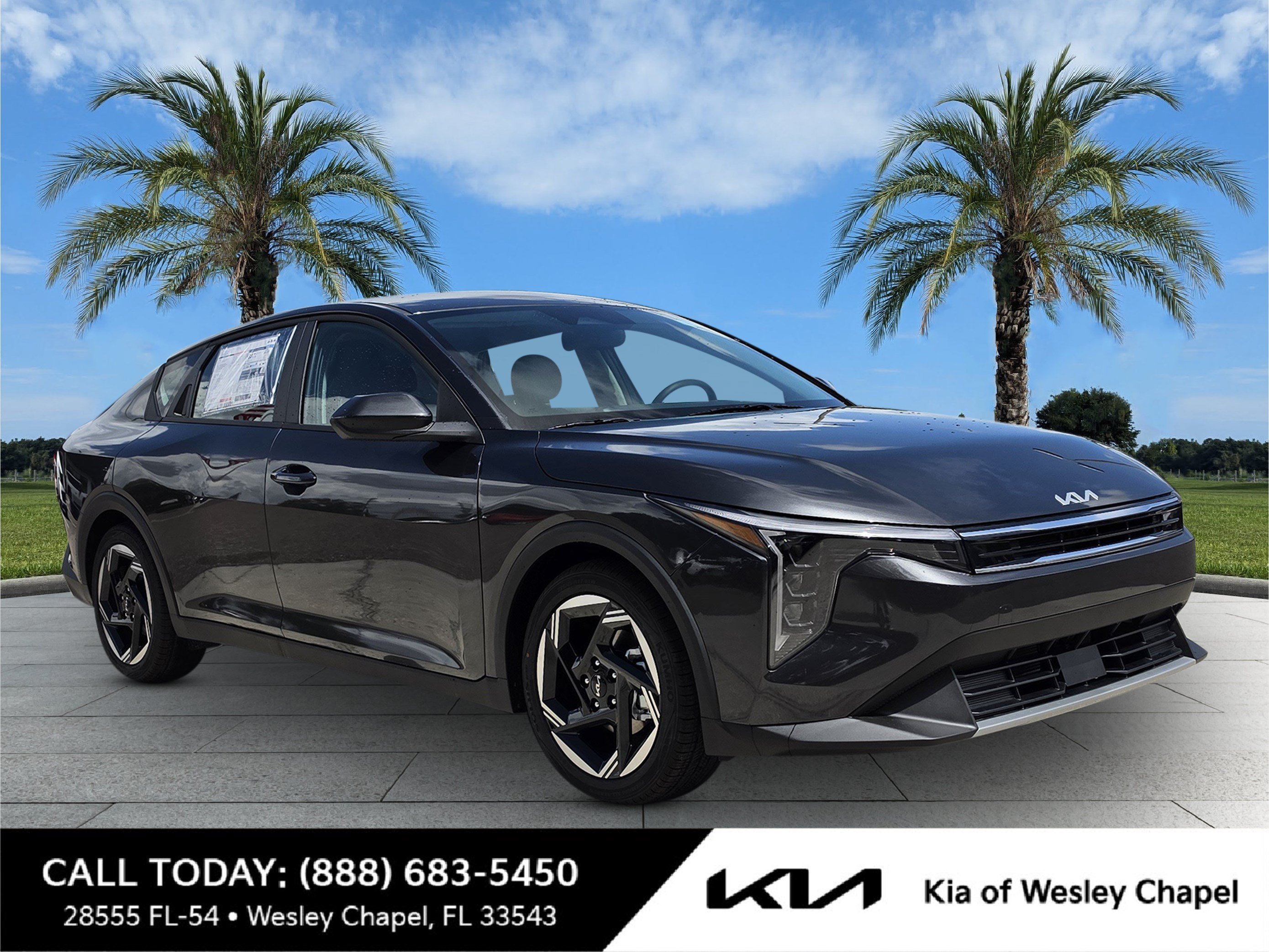 New 2026 Interstellar Gray Kia EX image 1