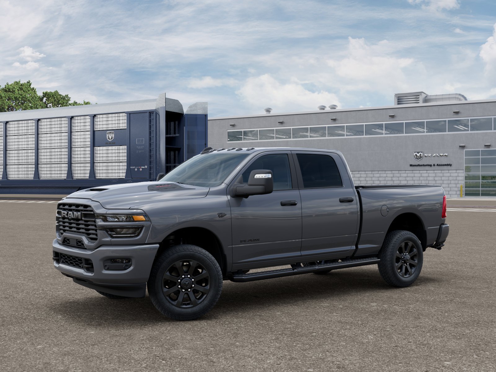 New 2027 Ceramic Gray Clear-Coat Exterior Paint RAM BIG HORN image 2