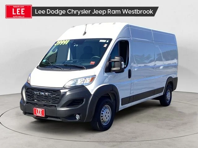 Used 2026 Bright White Clearcoat Ram High Roof image 1