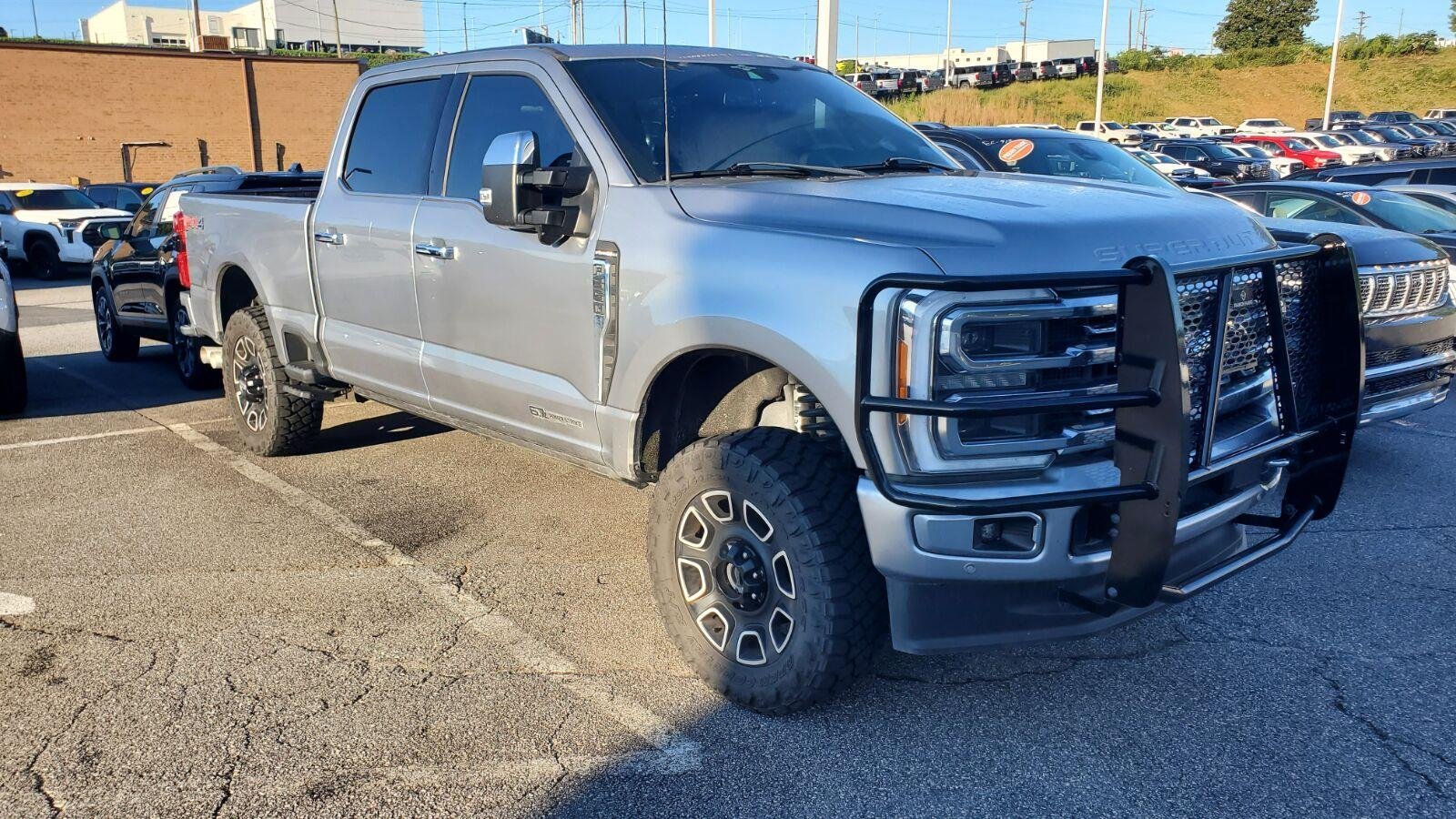 Used 2023 Iconic Silver Ford Platinum image 2
