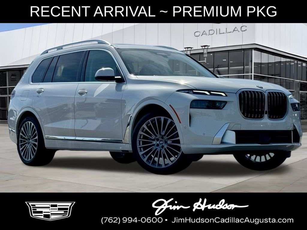 White 2024 BMW X7 xDrive40i AWD SUV / Crossover All-Wheel Drive 8-Speed Automatic