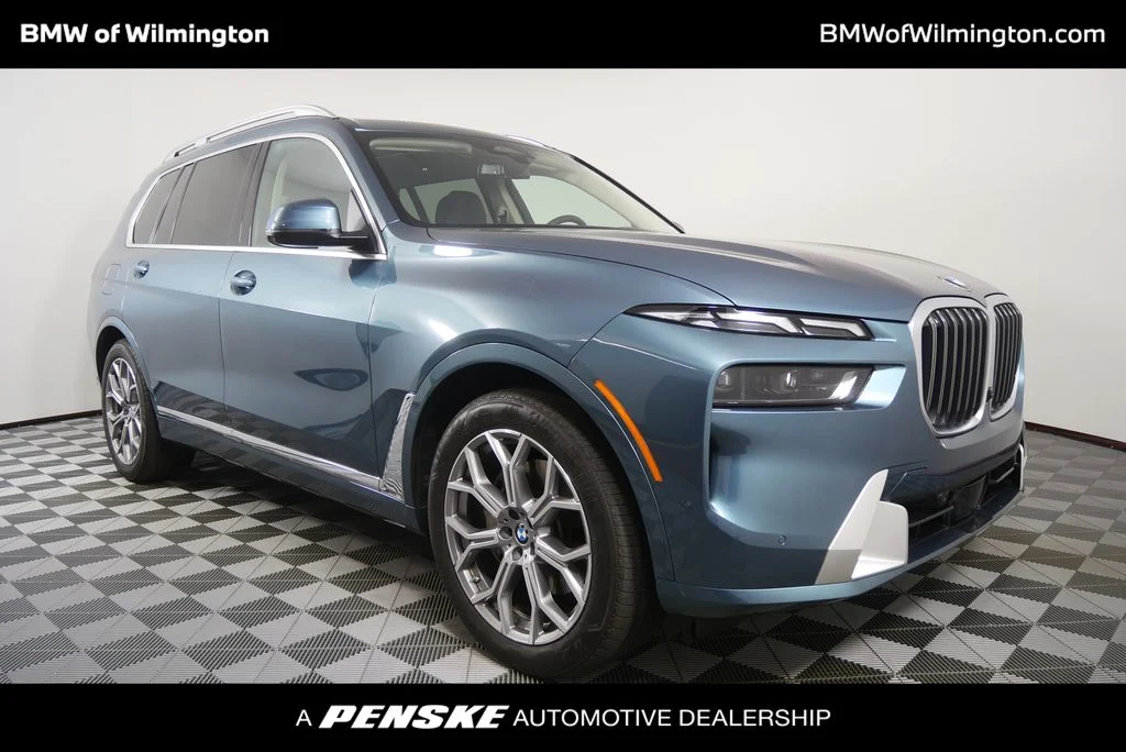 Certified Used 2025 Blue Ridge Mountain Metallic BMW xDrive40i image 1