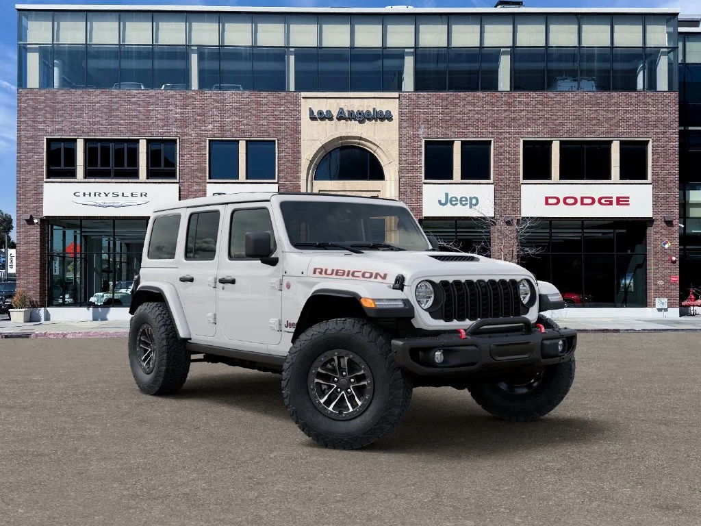 New 2027 Bright White Clear-Coat Paint Jeep Rubicon X image 5