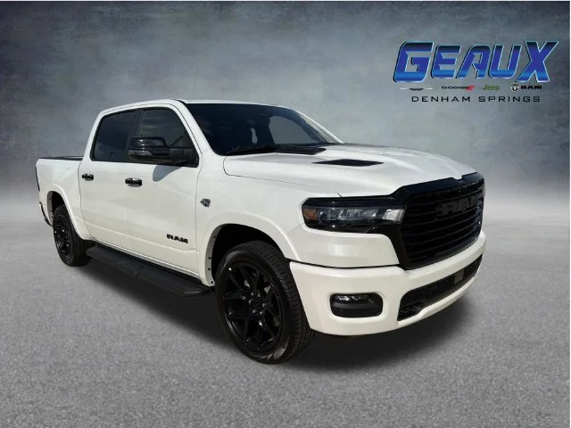 New 2026 Ivory White Tri-Coat Pearl-Coat Exterior Paint RAM Laramie image 1