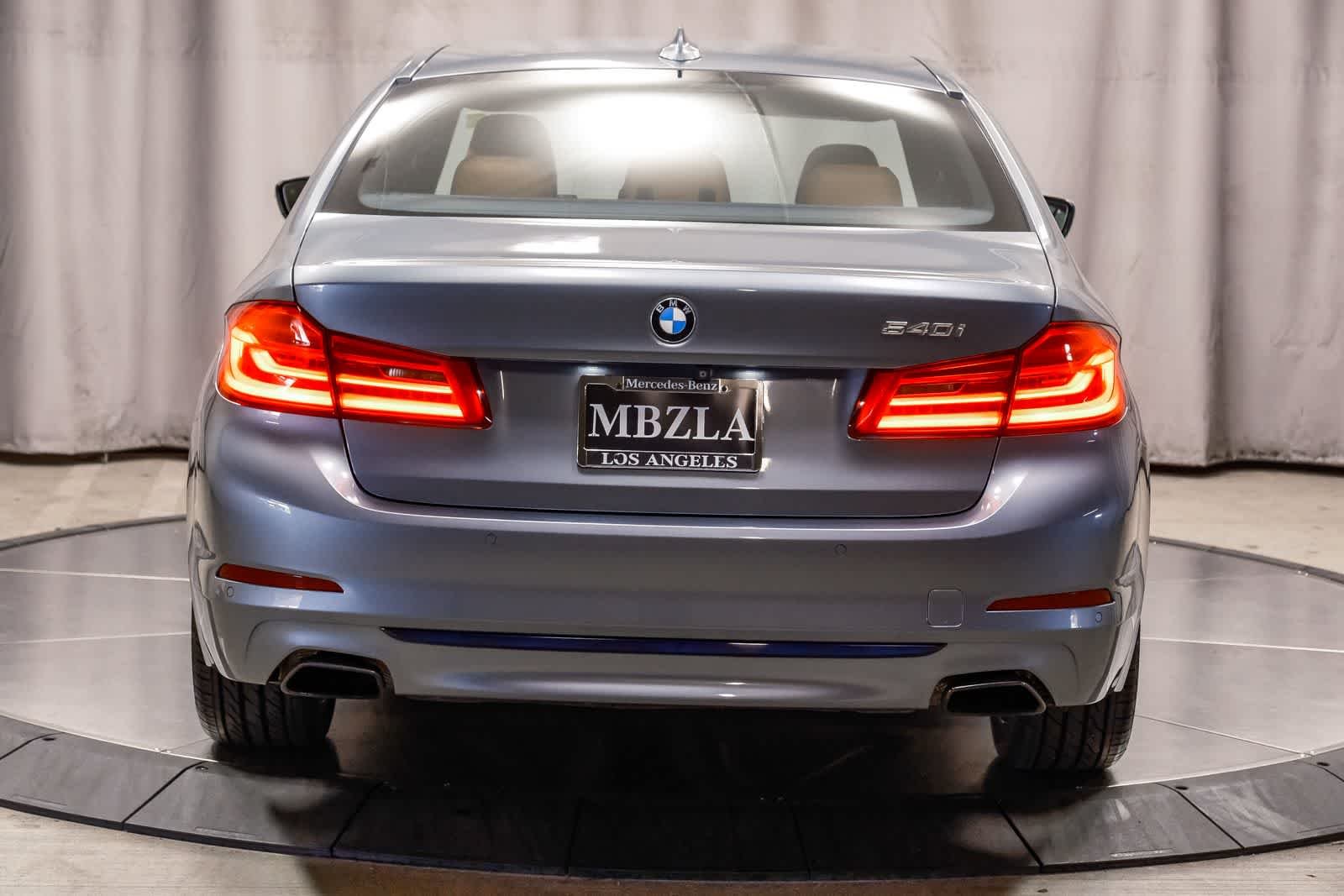 Used 2019 Bluestone Metallic BMW 540i image 3