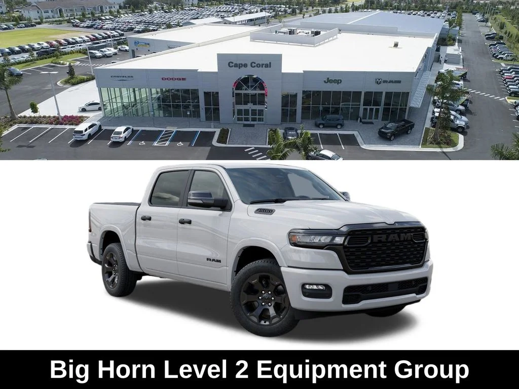 New 2026 Bright White Clear-Coat Exterior Paint RAM Big Horn/Lone Star image 5
