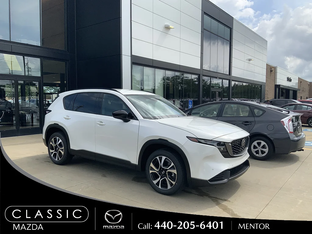 New 2026 Rhodium White Metallic Mazda 2.5 S Preferred AWD image 1