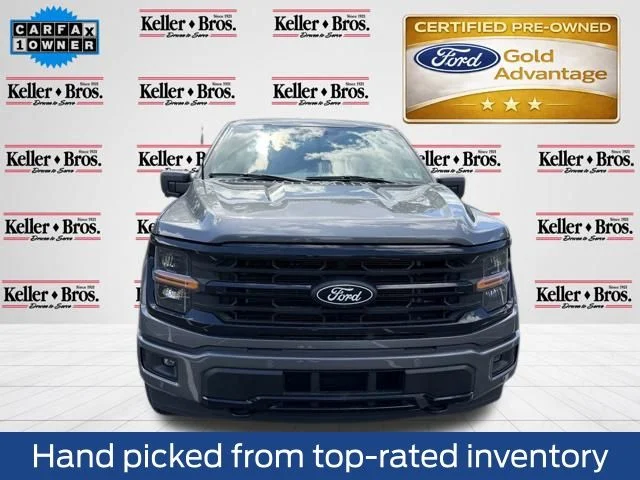 Certified Used 2025 Gray Ford XLT 5.5ft Bed image 2