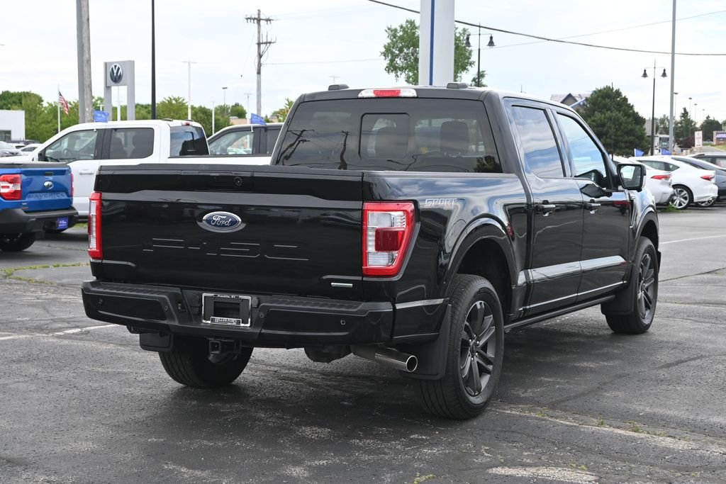 Certified Used 2023 Black Ford Lariat image 9