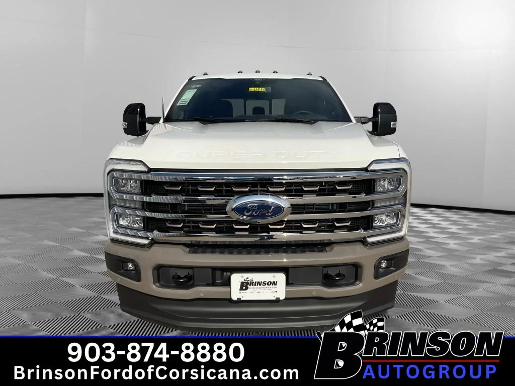 New 2026 Star White Metallic Tri-Coat Ford King Ranch image 2