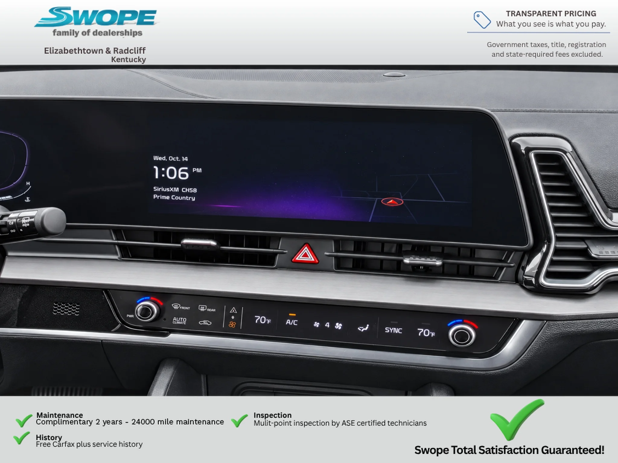 Used 2023 Ebony Black Kia EX image 11
