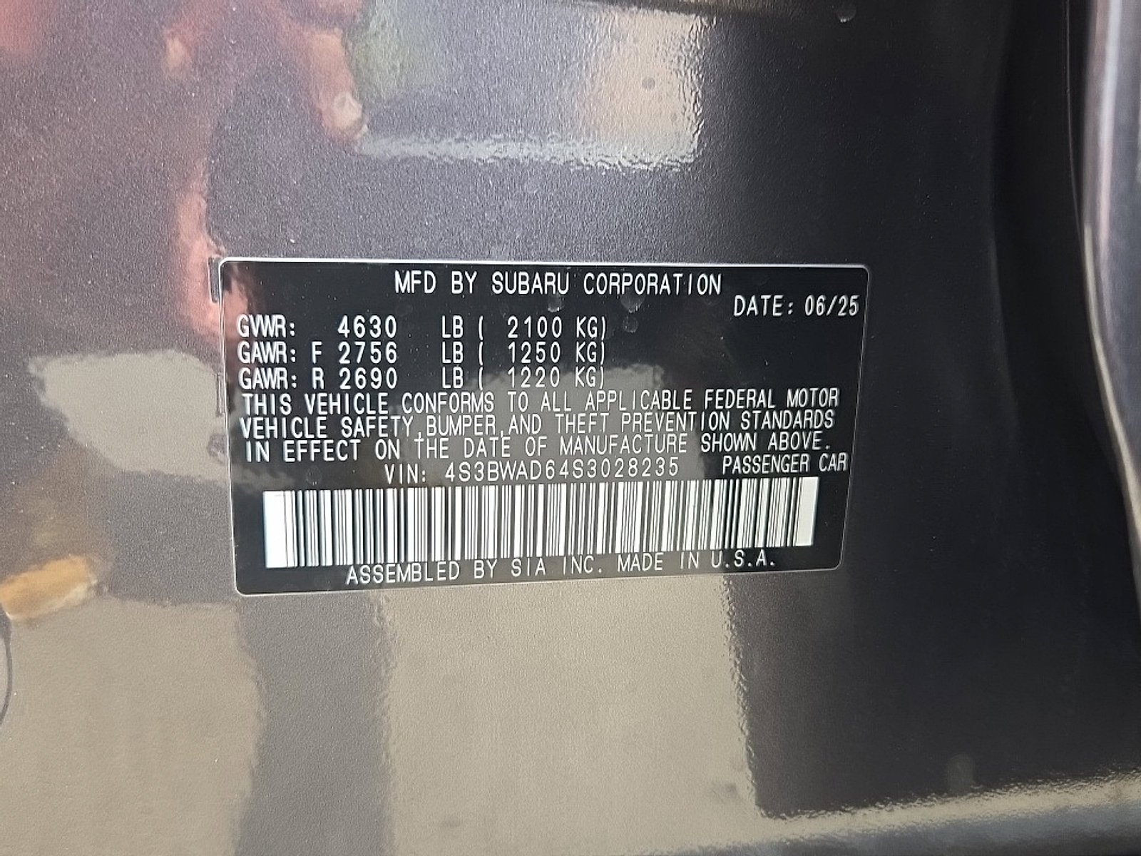 2025 Subaru Legacy Premium - Photo 17