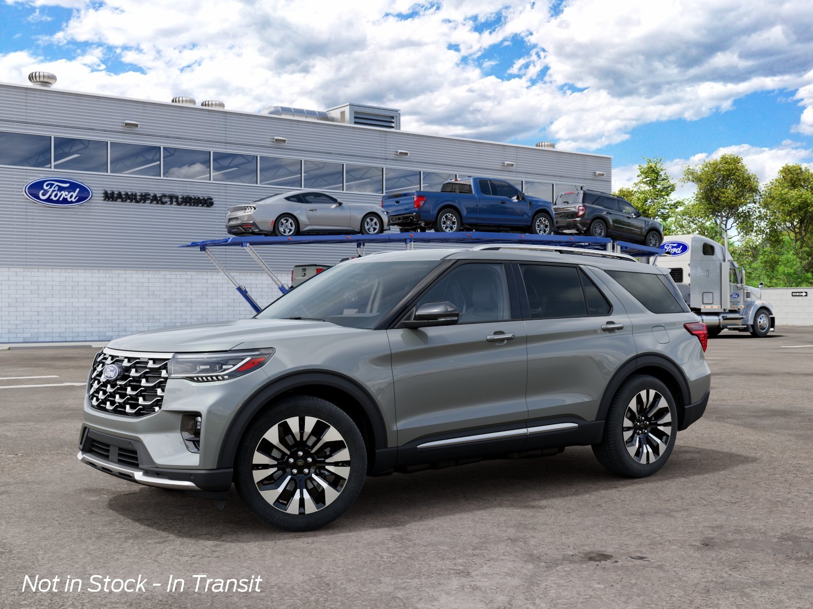 New 2027 Avalanche Gray Ford Platinum™ image 2