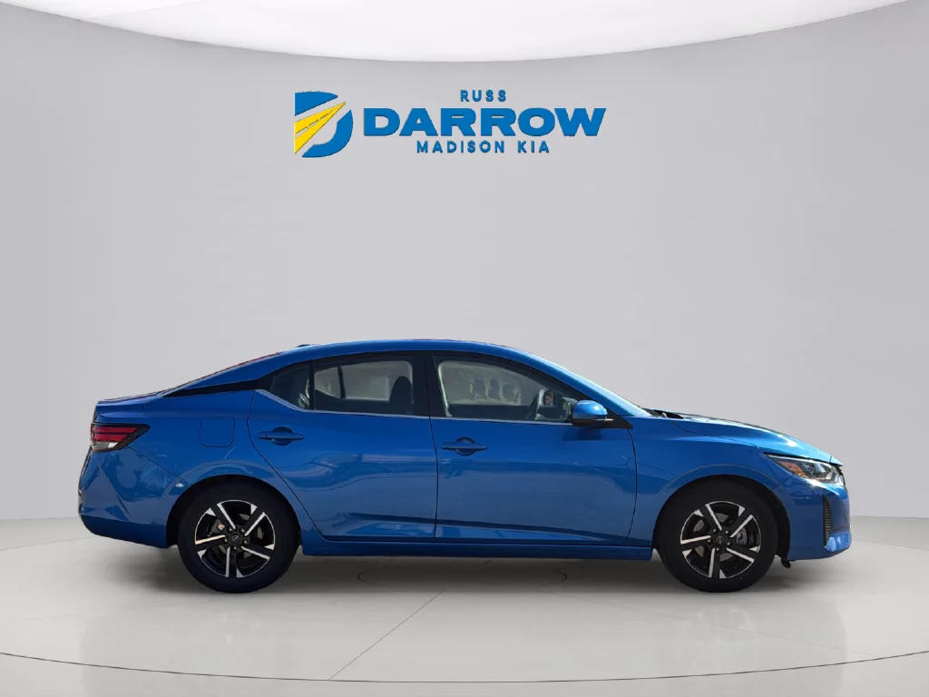 Used 2025 Electric Blue Metallic Nissan SV image 6