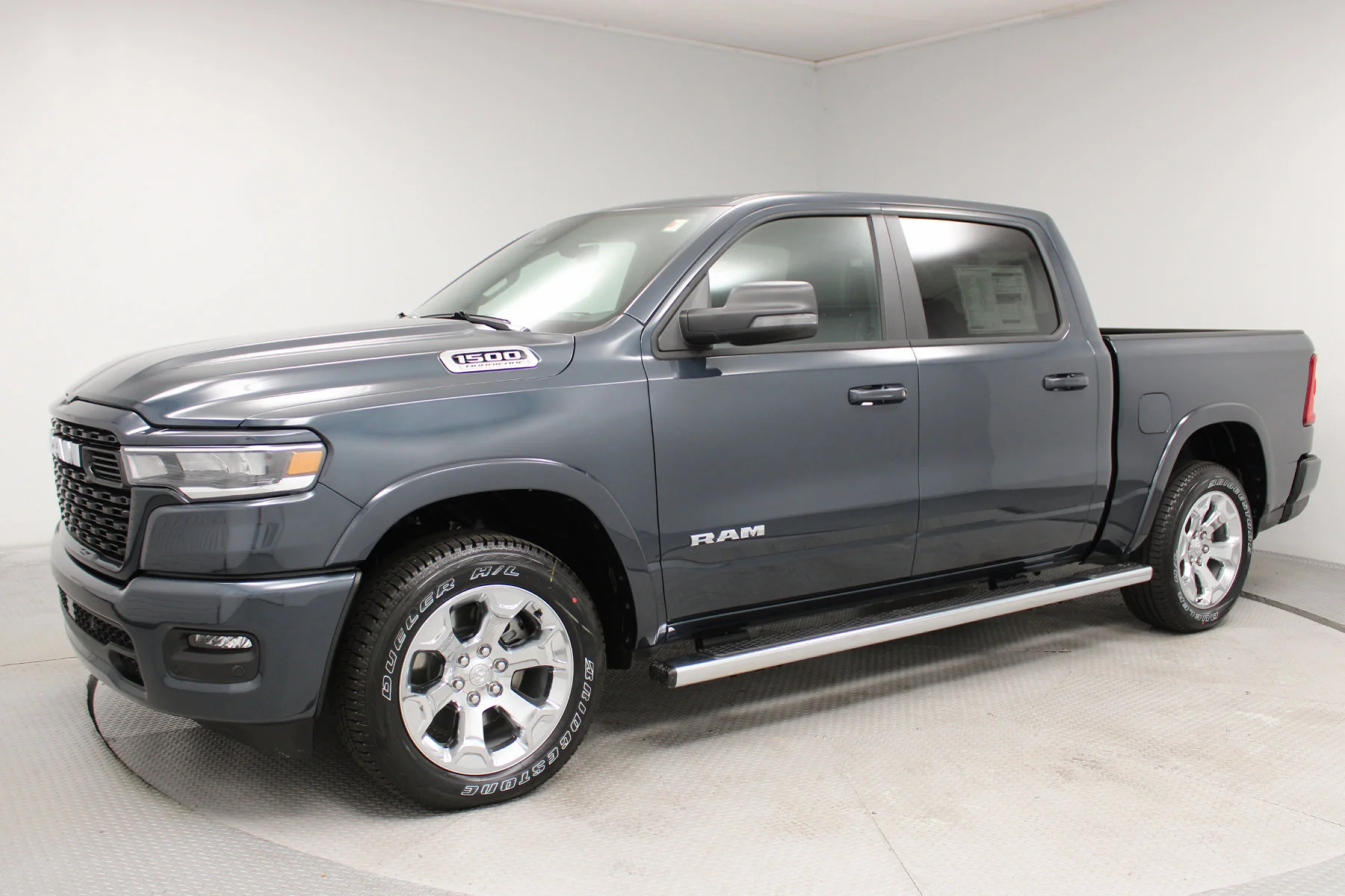 New 2026 Forged Blue Metallic Exterior Paint RAM Big Horn 4x4 Crew Cab 5