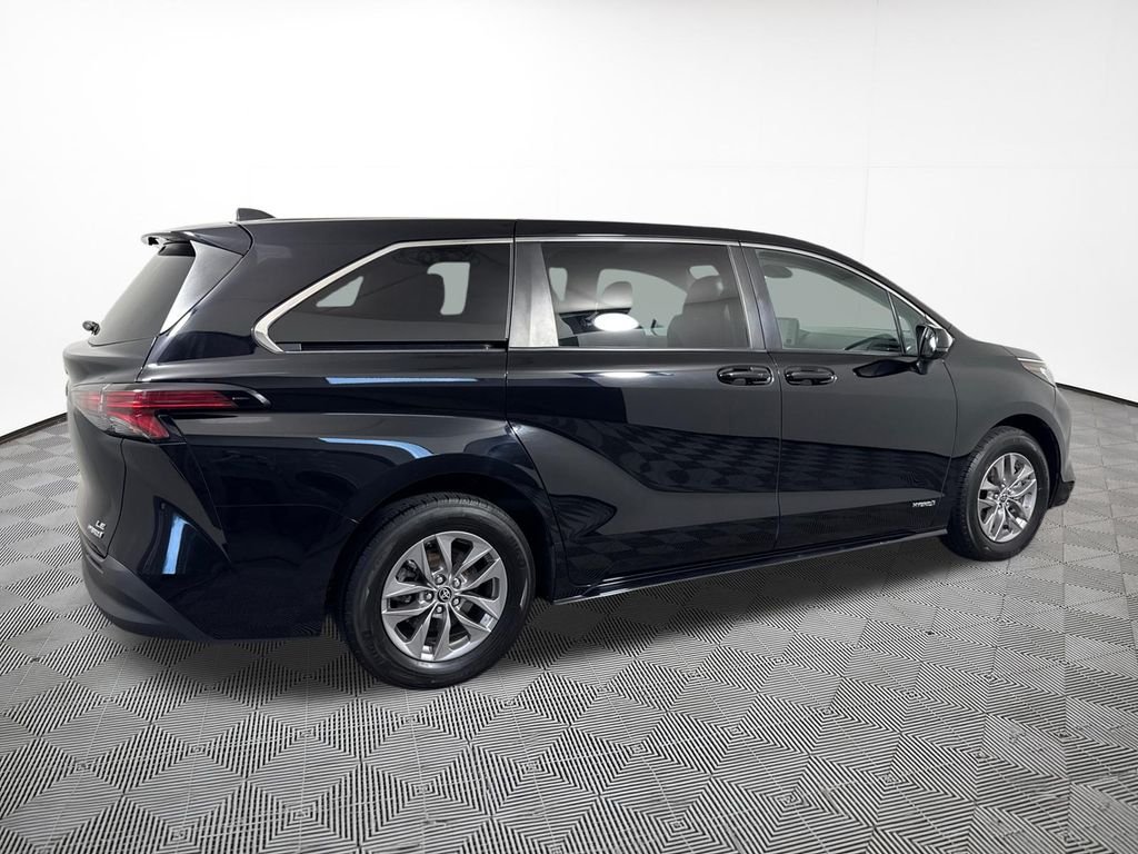 Used 2021 Black Toyota LE image 9