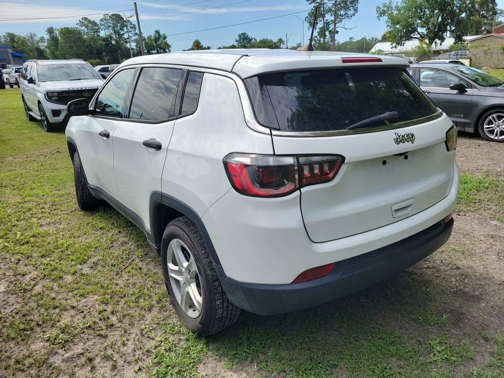 Used 2023 Bright White Clearcoat Jeep Sport image 6