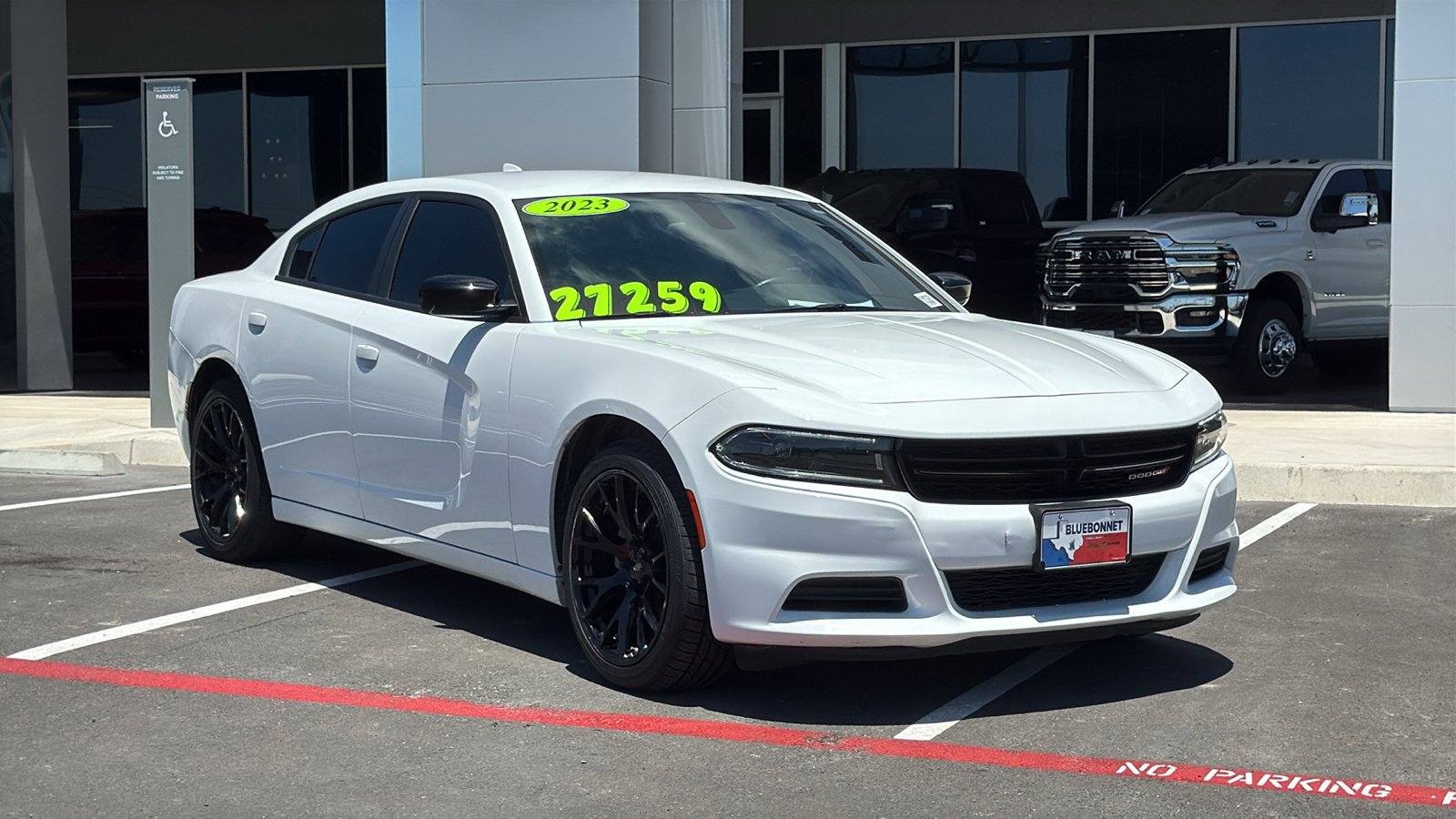 Certified Used 2023 White Knuckle Clearcoat Dodge SXT image 7