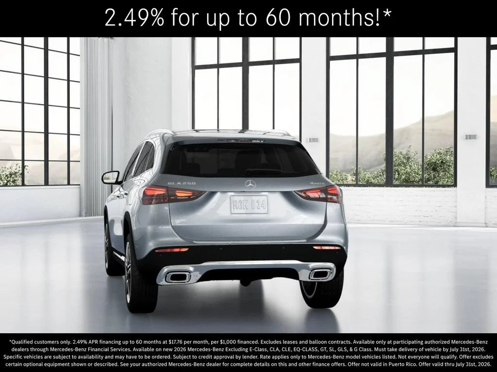 New 2026 Cirrus Silver Metallic Mercedes-Benz GLA 250 image 68