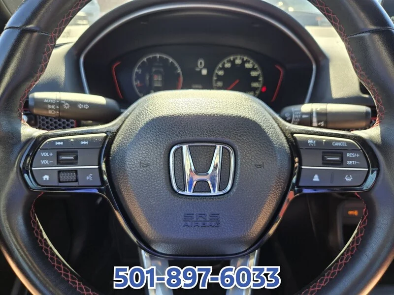 Used 2024 Crystal Black Pearl Honda MANUAL image 24
