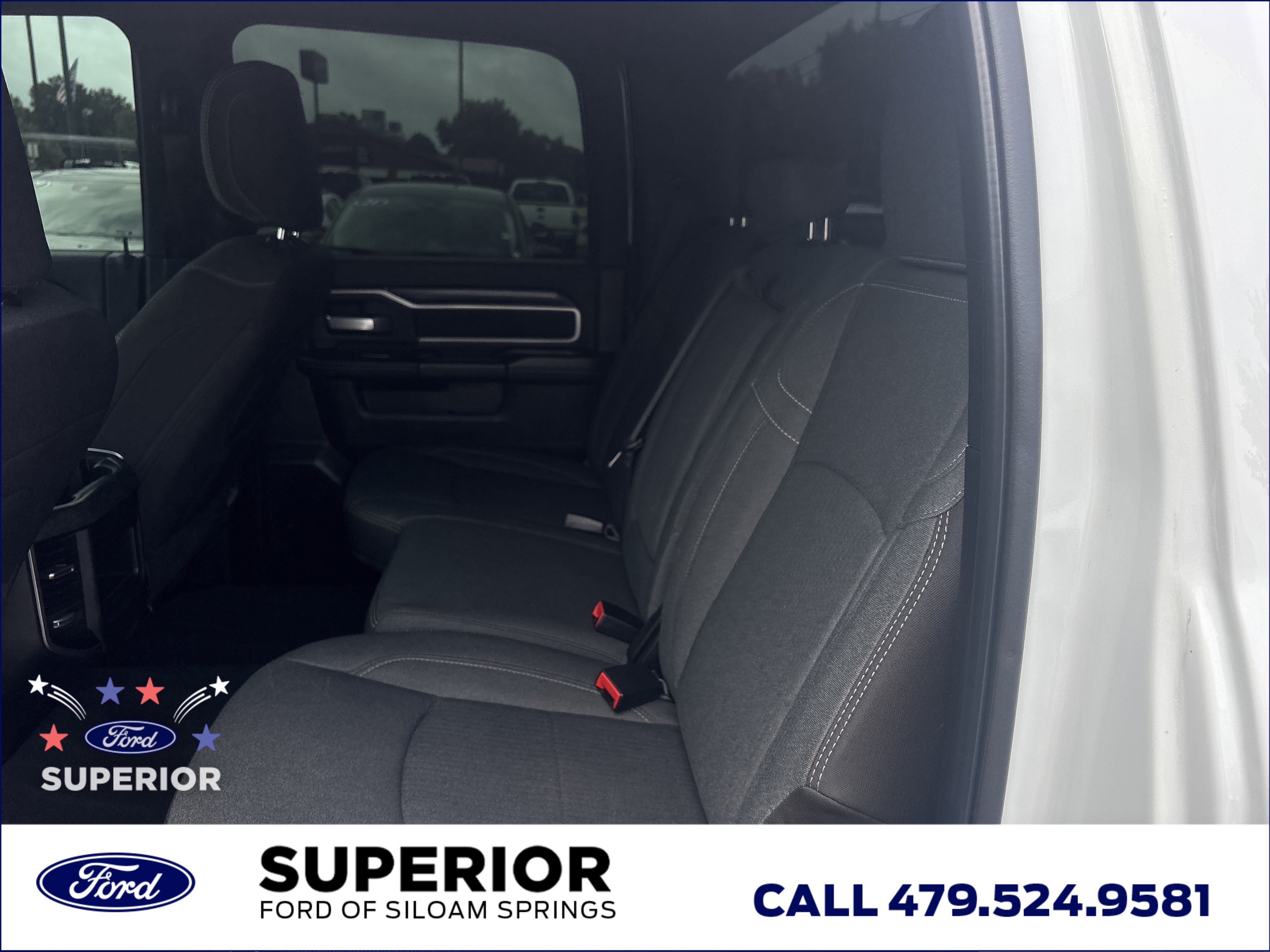 Used 2024 Bright White Clearcoat Ram Big Horn image 18