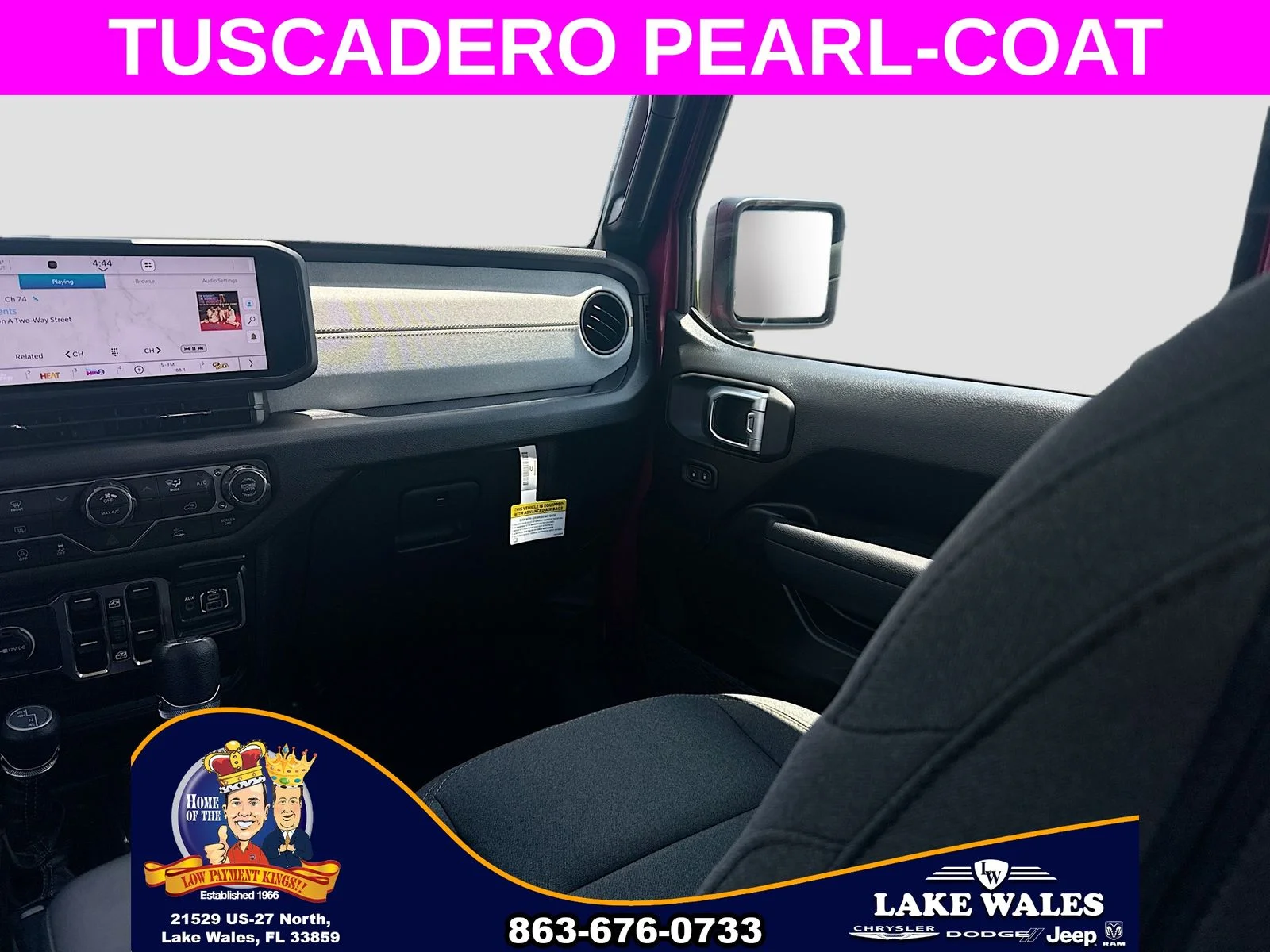 New 2026 Tuscadero Pearl-Coat Exterior Paint Jeep Sport S image 20