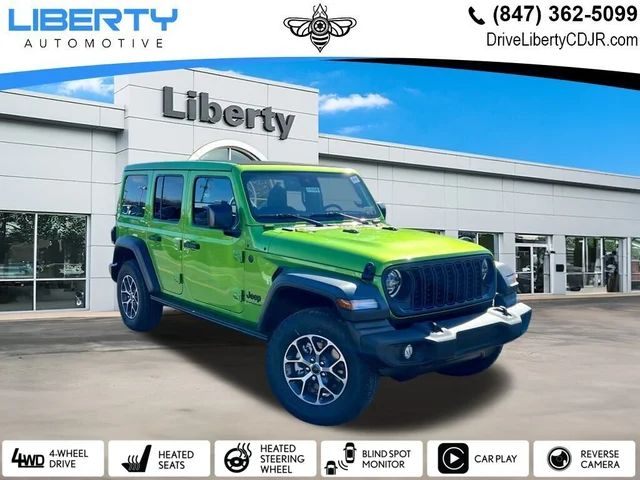 New 2025 Jeep Wrangler Sport S Sport Utility in Libertyville
