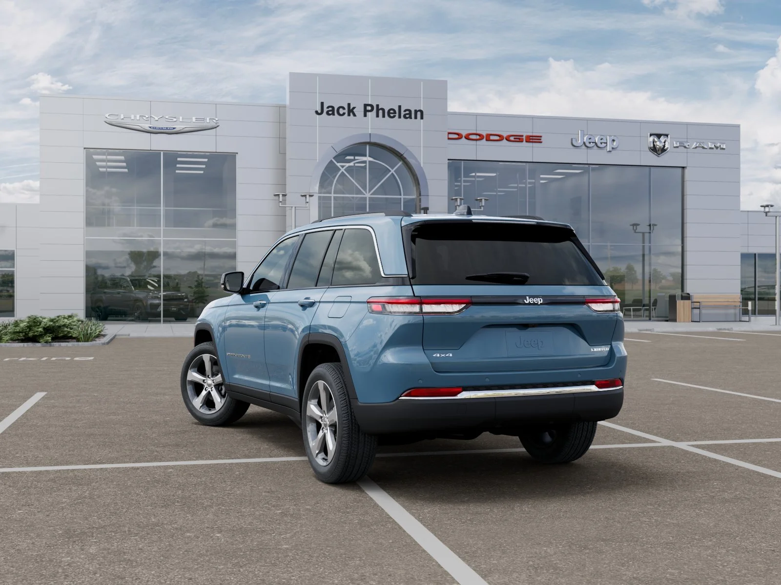 New 2026 Steel Blue Jeep Limited image 3