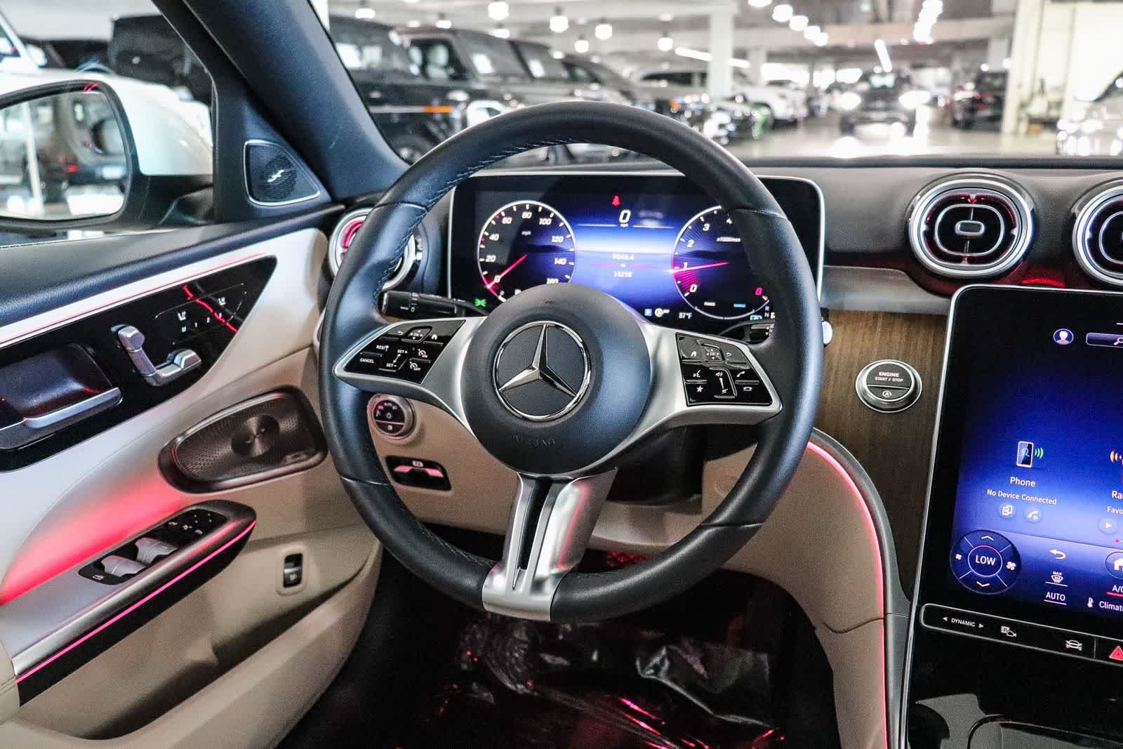 Certified Used 2023 Polar White Mercedes-Benz C 300 image 16