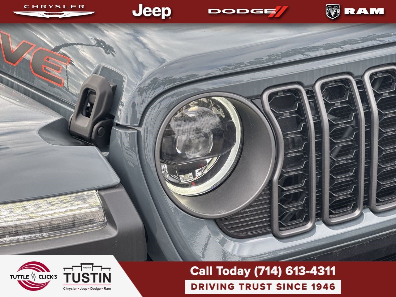 New 2026 Anvil Clear-Coat Exterior Paint Jeep Mojave X image 13