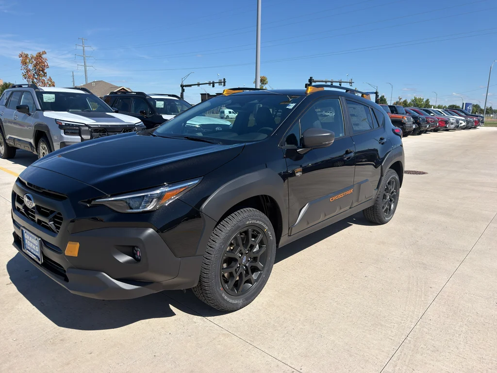New 2026 CRYSTAL BLACK SILICA Subaru Wilderness image 2
