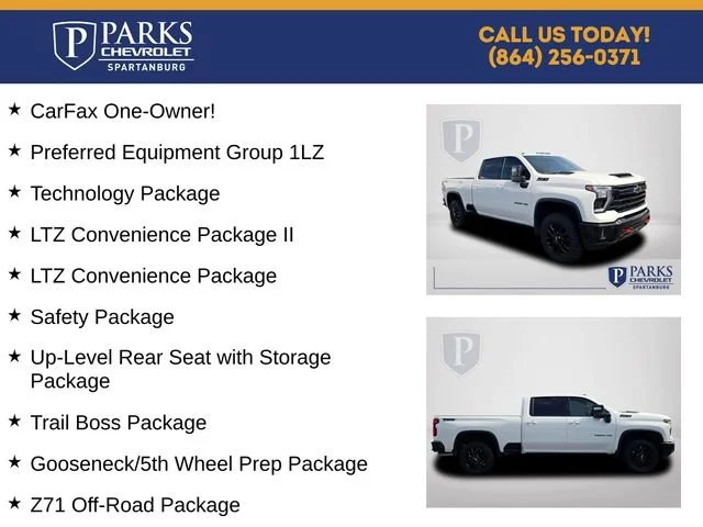 Certified Used 2025 Summit White Chevrolet LTZ image 4