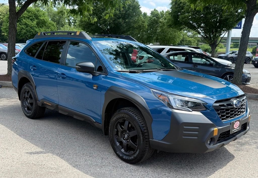 Used 2023 Blue Subaru Wilderness image 4