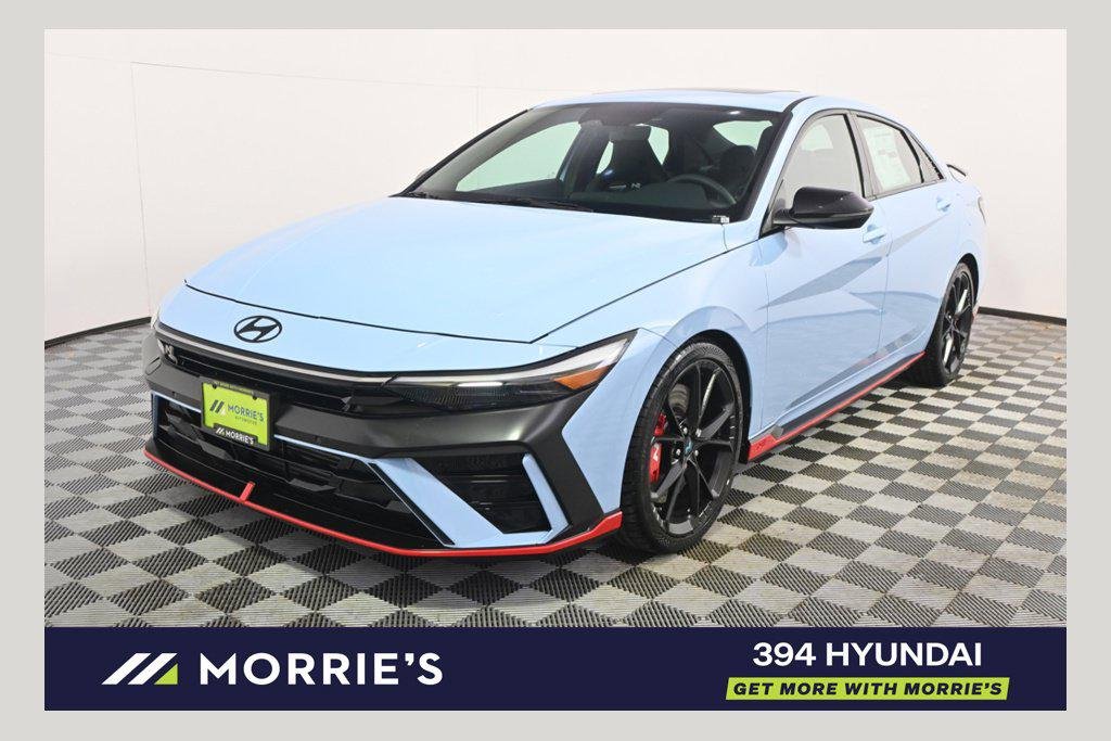 New 2026 Blue Hyundai Sedan image 1