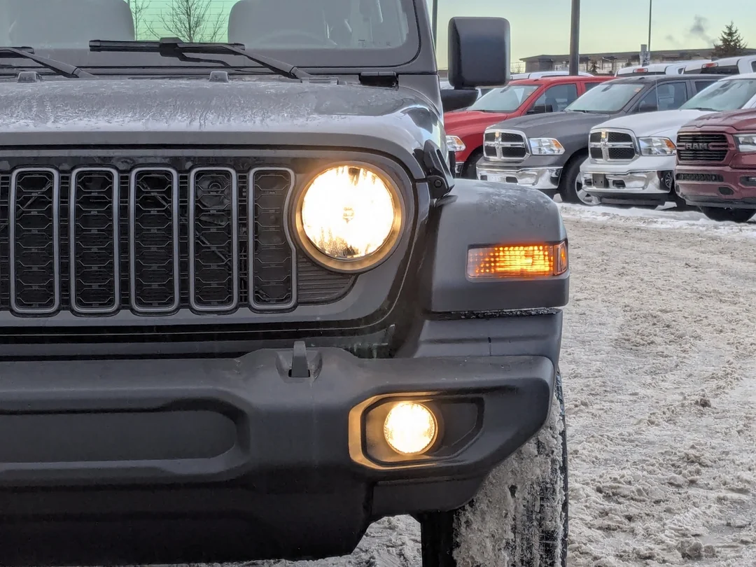 New 2026 Black Jeep Sport - - 4x4 - Black Freedom Top - Customer Preferred Pkg 22B - 8-Speed Auto & More! image 10