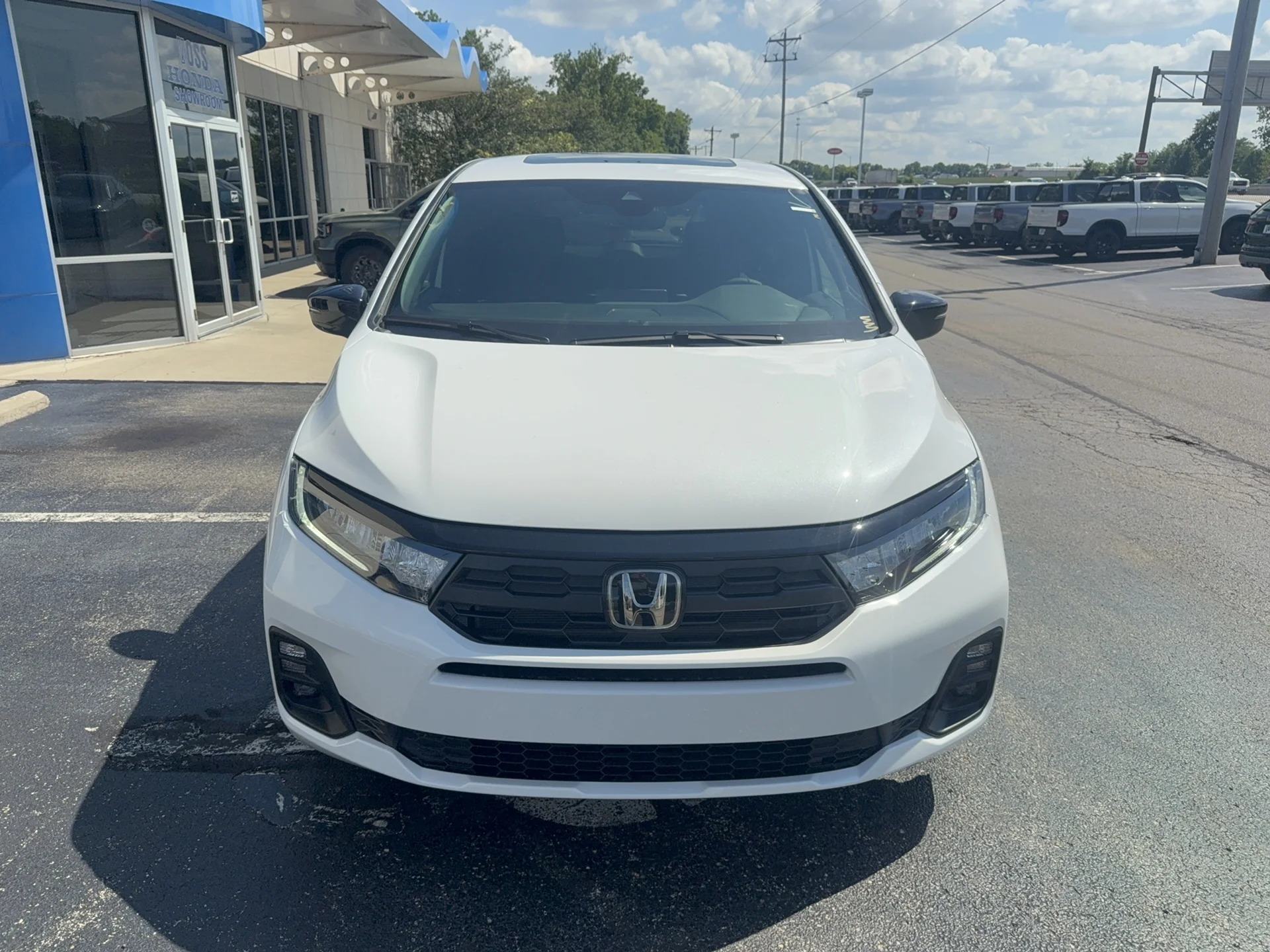 New 2026 Platinum White Pearl Honda Sport-L image 2