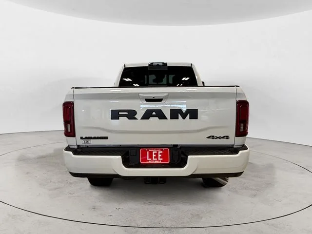 New 2026 Bright White Ram LARAMIE CREW CAB 4X4 6