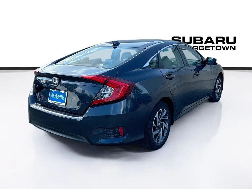Used 2018 Blue Honda EX image 7