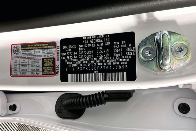 New 2026 Glacial White Pearl Kia SX Prestige image 9