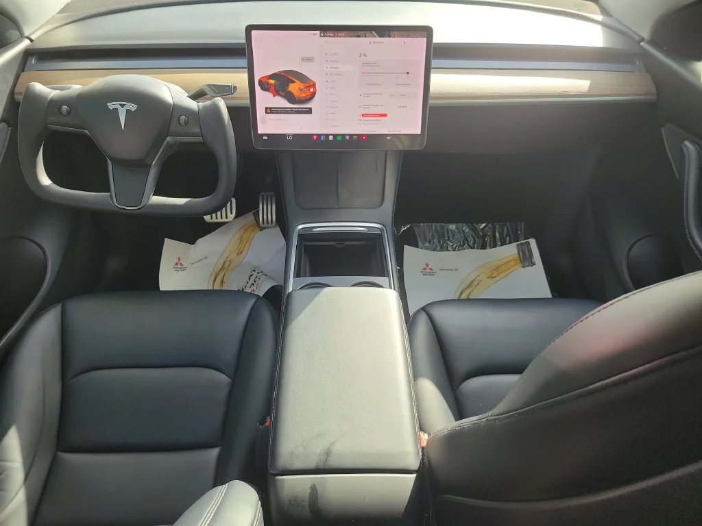 Used 2022 White Tesla Performance image 17