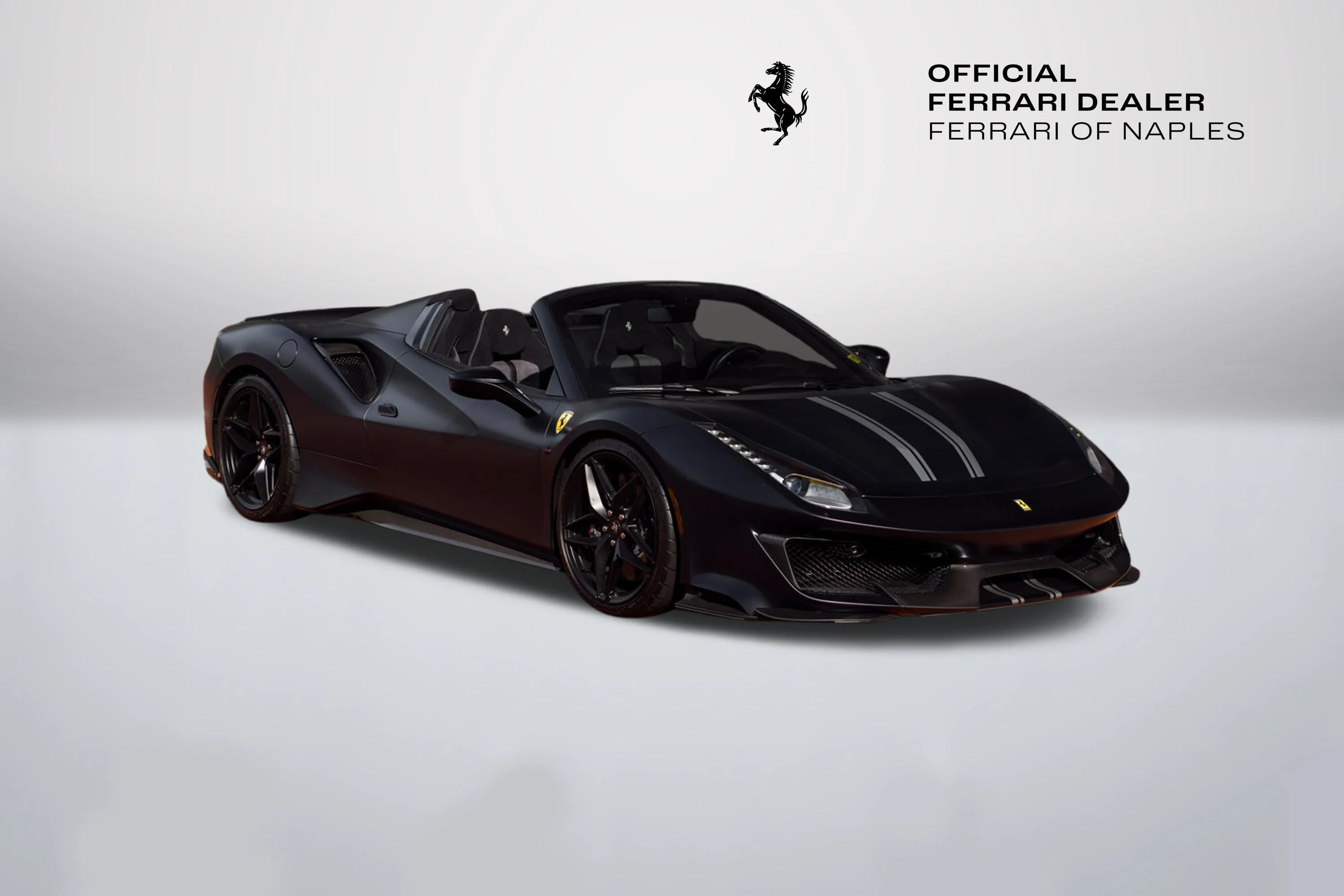Used 2020 Nero Opaco Ferrari Base image 11