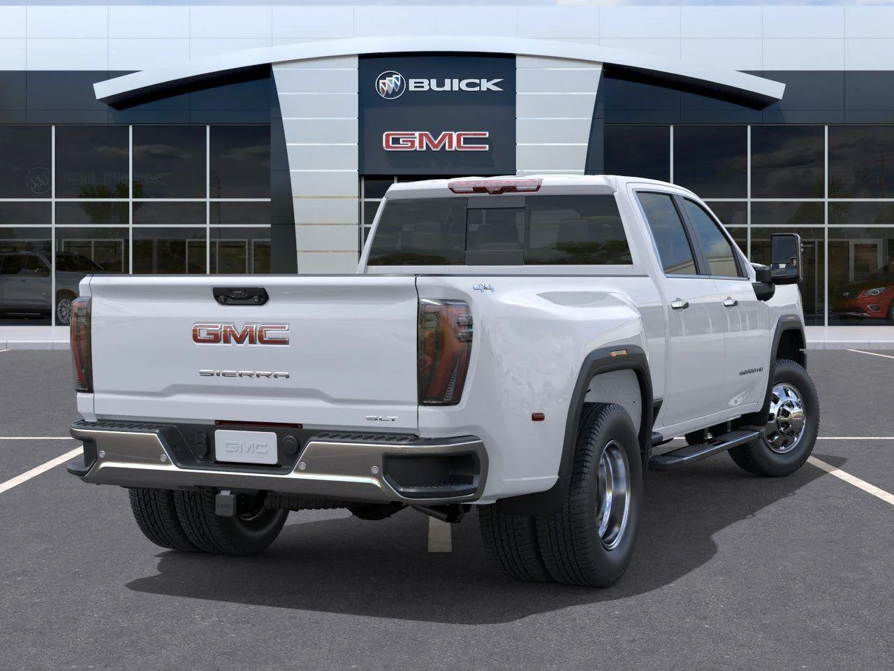New 2026 Summit White GMC SLT DRW image 4