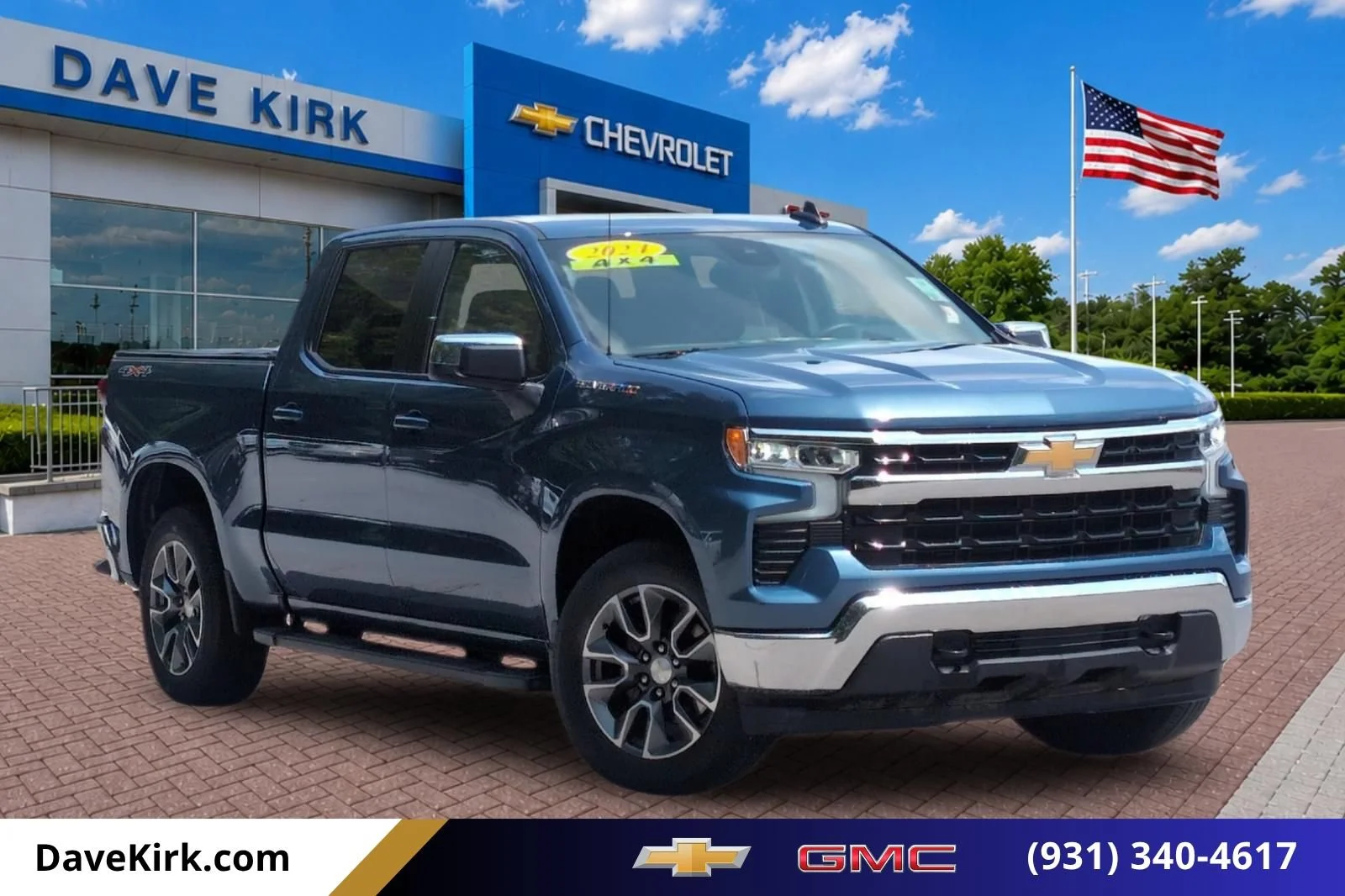 Used 2024 Lakeshore Blue Metallic Chevrolet LT (2FL) image 1