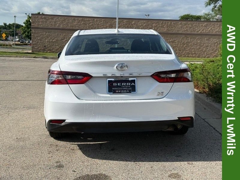 Certified Used 2022 White Toyota LE image 4