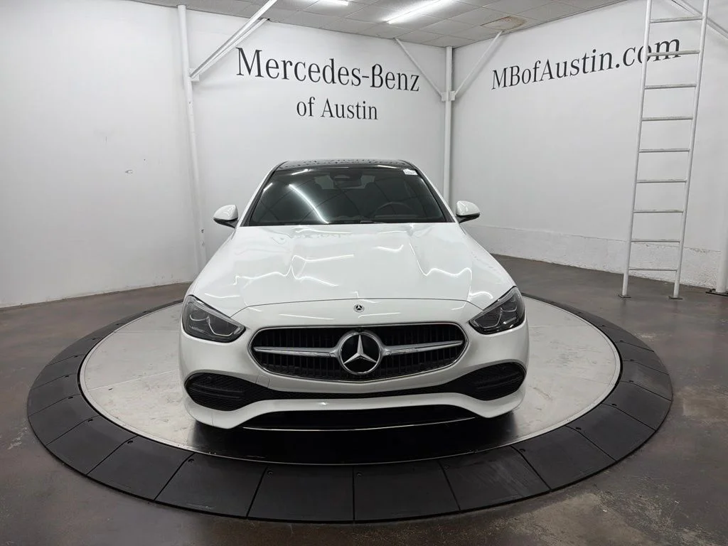 Certified Used 2026 White Mercedes-Benz C 300 image 2