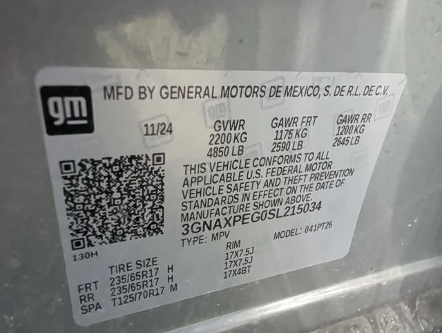 Used 2025 Sterling Gray Metallic Chevrolet LT image 34