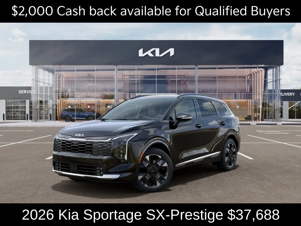 New 2026 Ebony Black Kia SX Prestige image 2