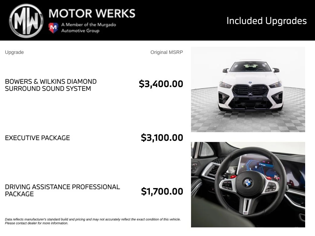 New 2026 White BMW Competition image 4
