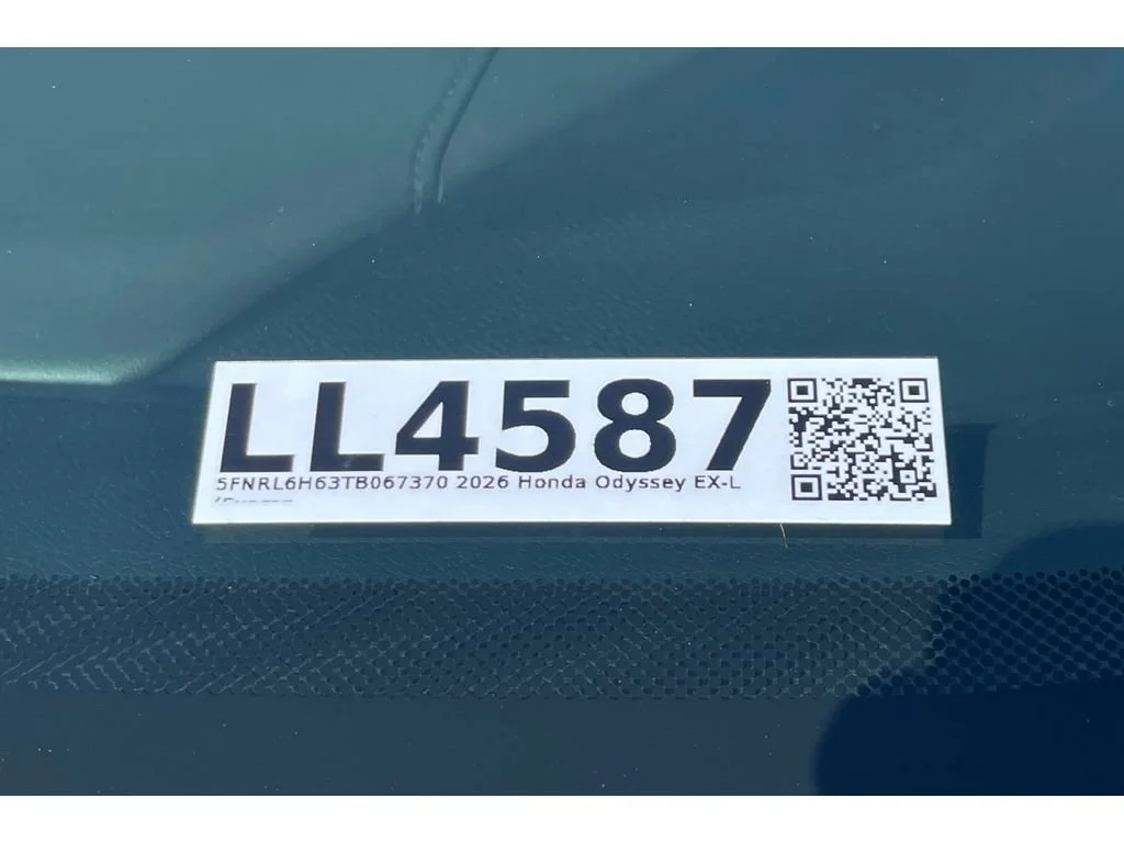 Certified Used 2026 Crystal Black Pearl Honda EX-L image 44