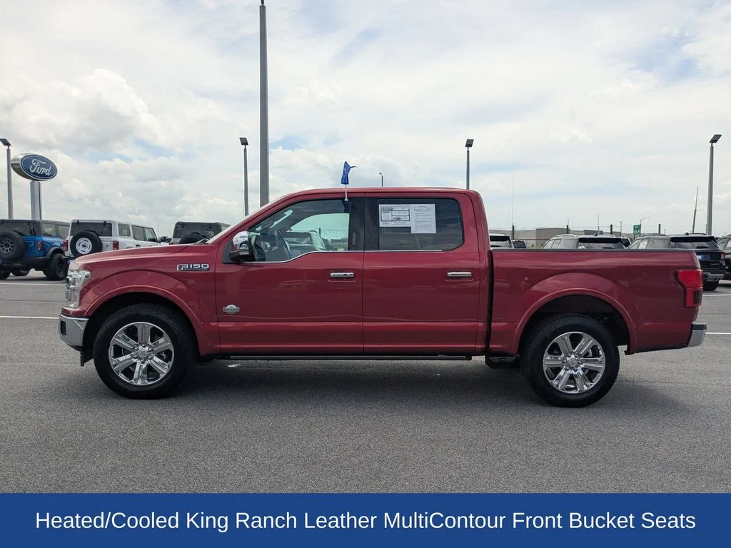Certified Used 2020 Rapid Red Metallic Tinted Clearcoat Ford King Ranch image 7
